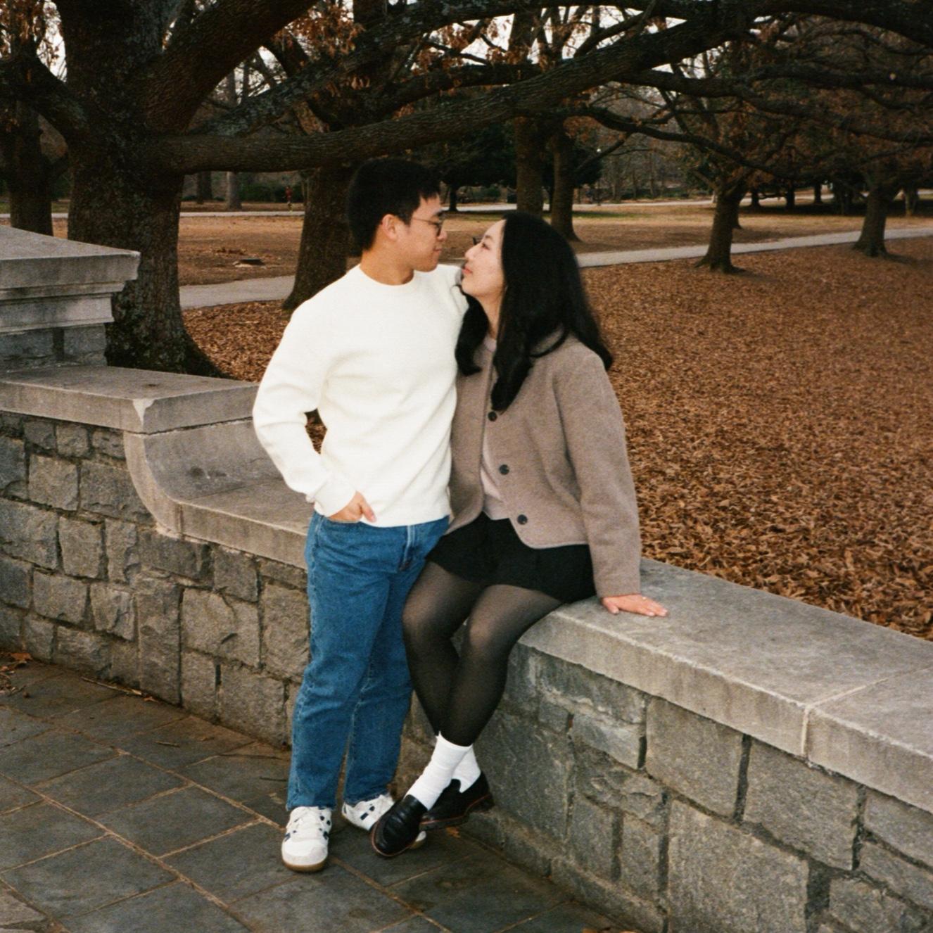 engagement photos :) piedmont park jan 2026