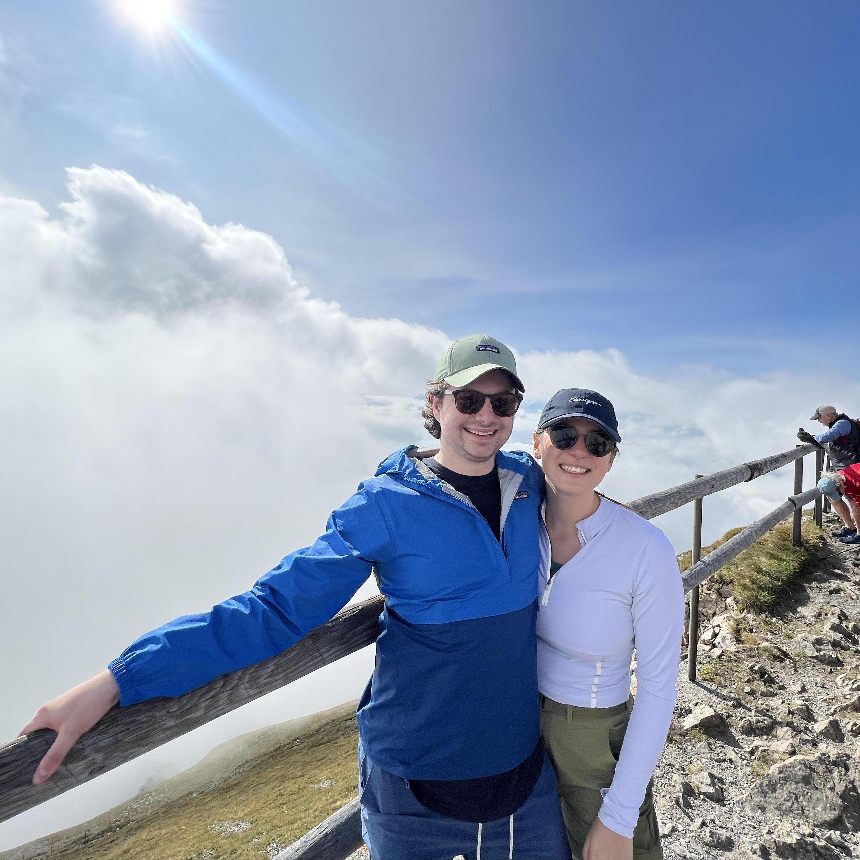 Switzerland in October of 2022- the first time our parents met!