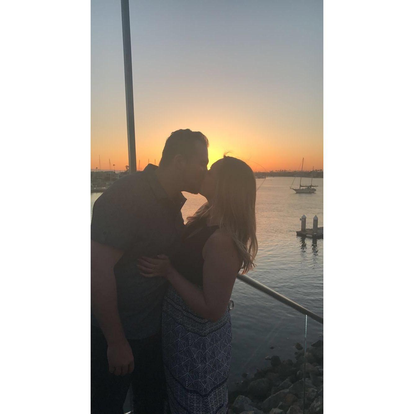 Celebrating my birthday in Long Beach