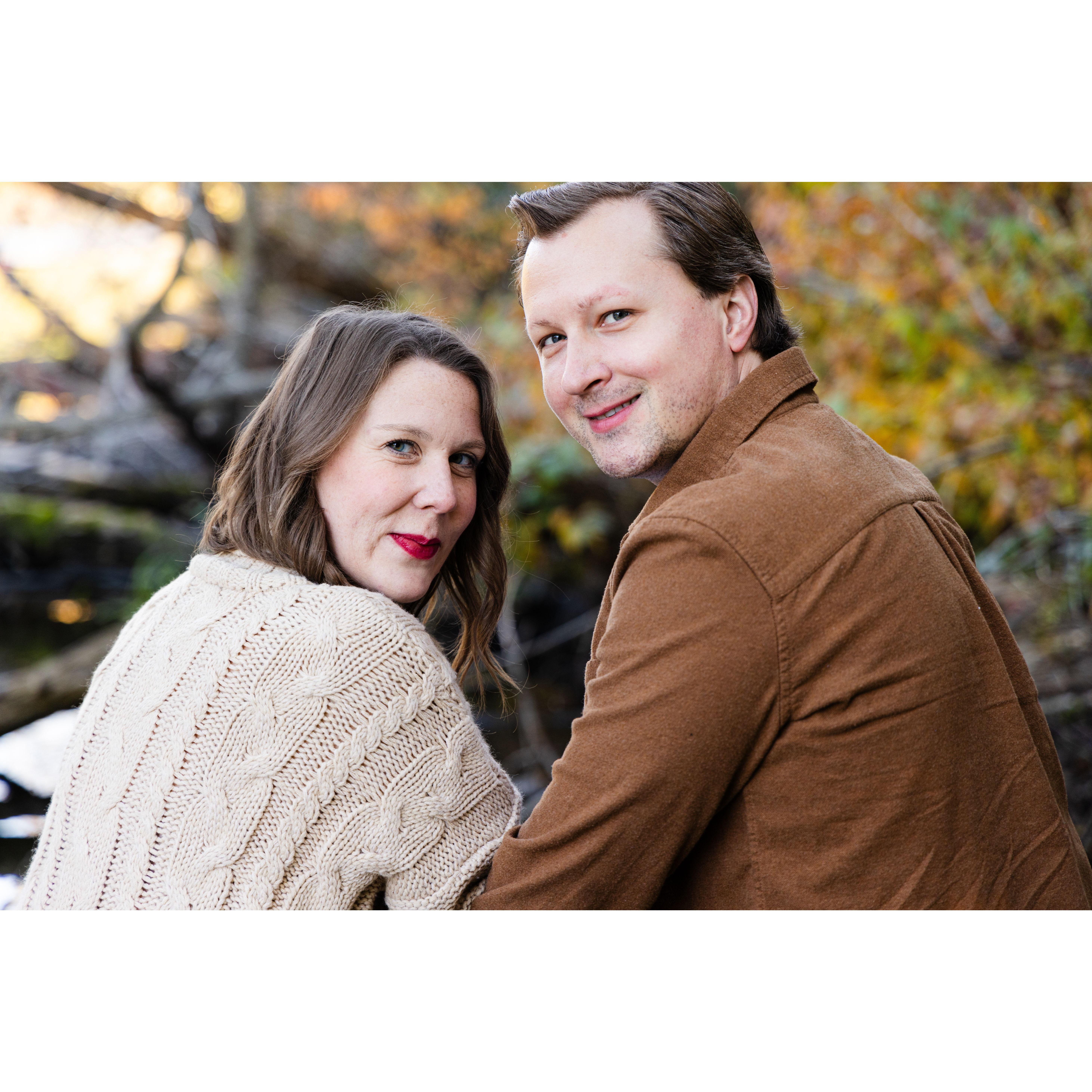 One of many awkward Engagement Photos (on purpose)