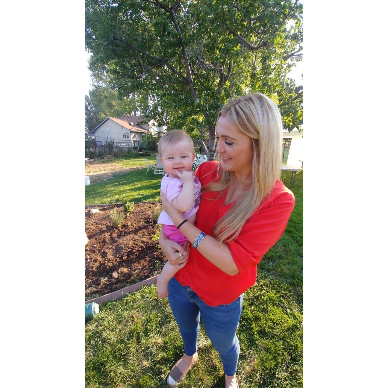 Claire and Rebecca (Andrus grandkid)