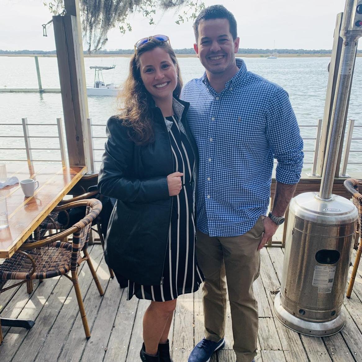First photo together (2nd date) January 2021