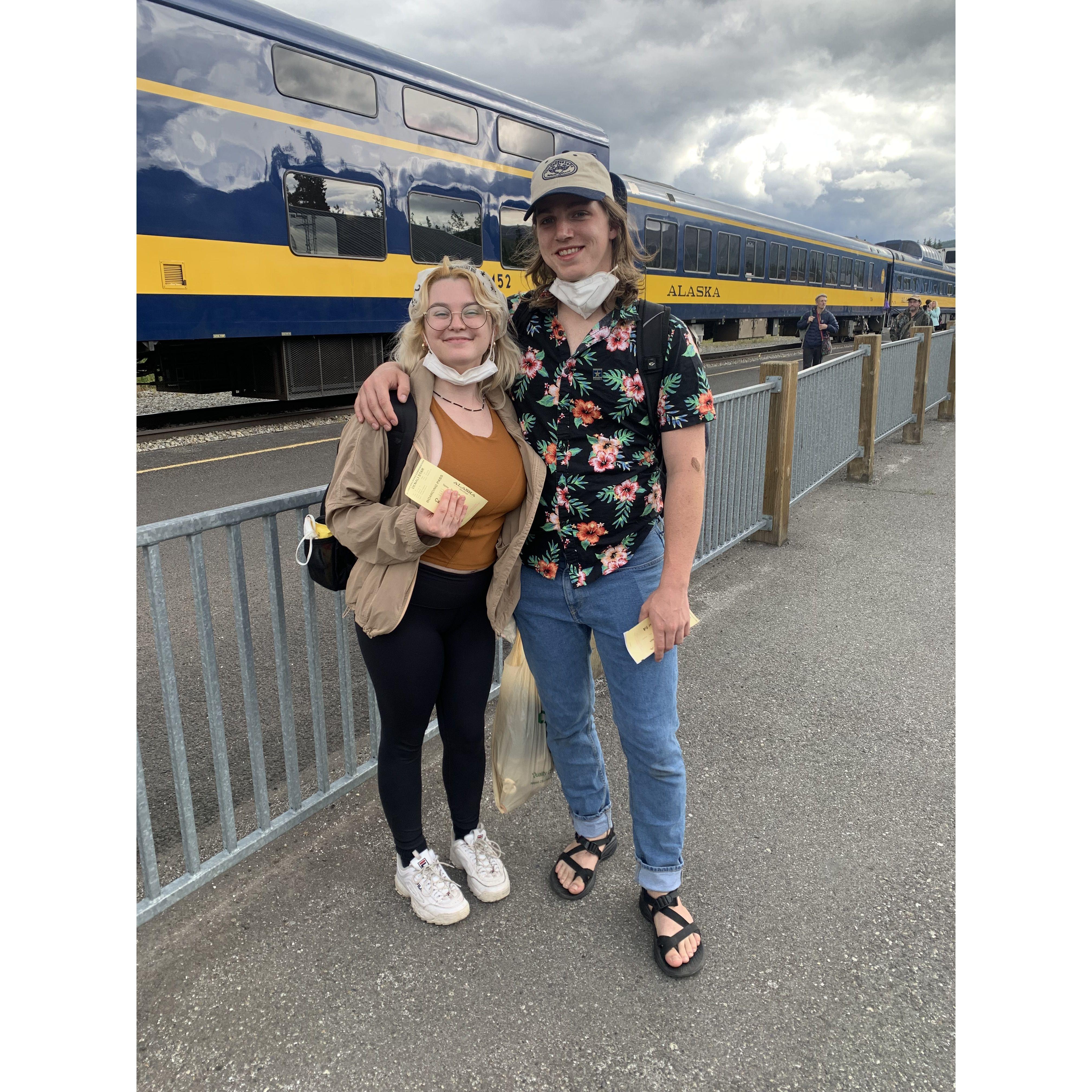 Making Joe's dreams come true by going on a train through Alaska