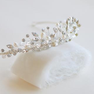 Aspen Pearl & Crystal Tiara