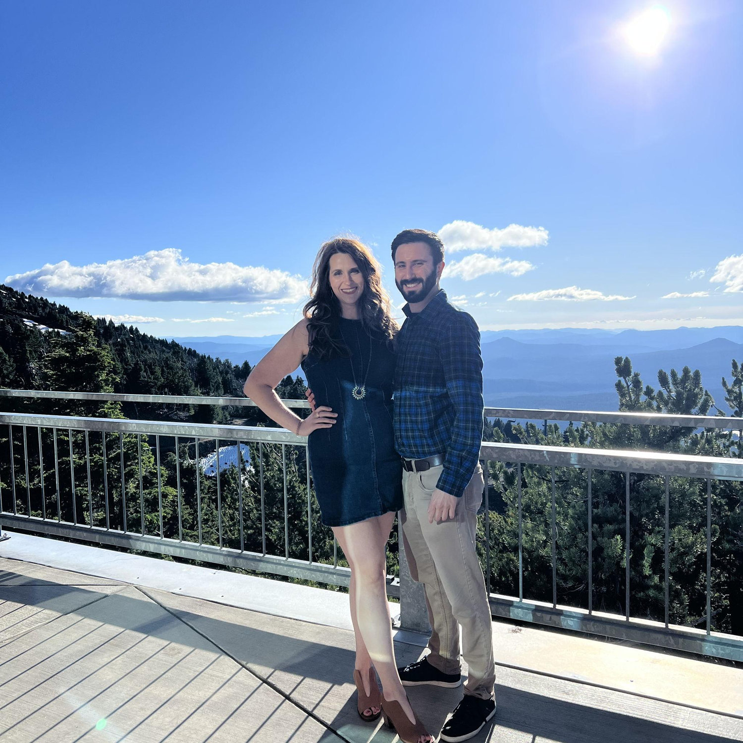 Taken just before a sunset dinner on Mt. Bachelor.
