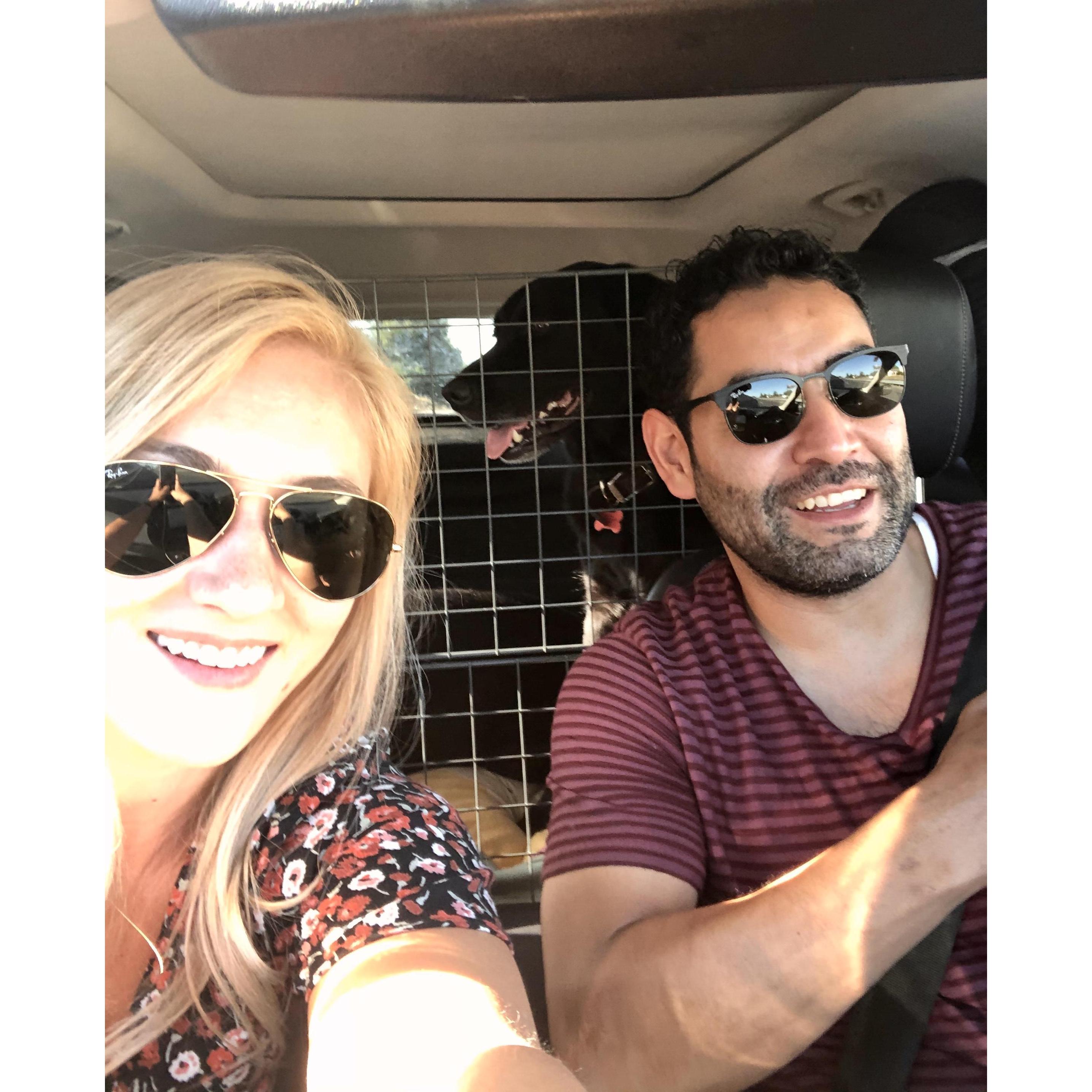 Little family road trip.