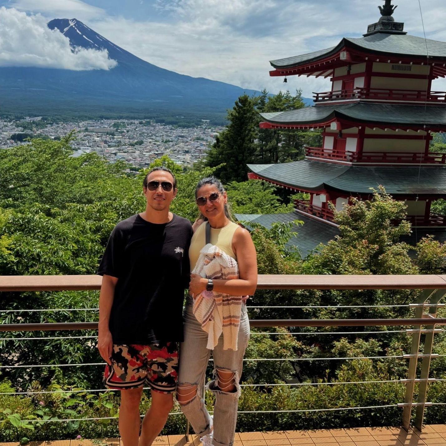 Had to grab our photo here - was a stunning site!