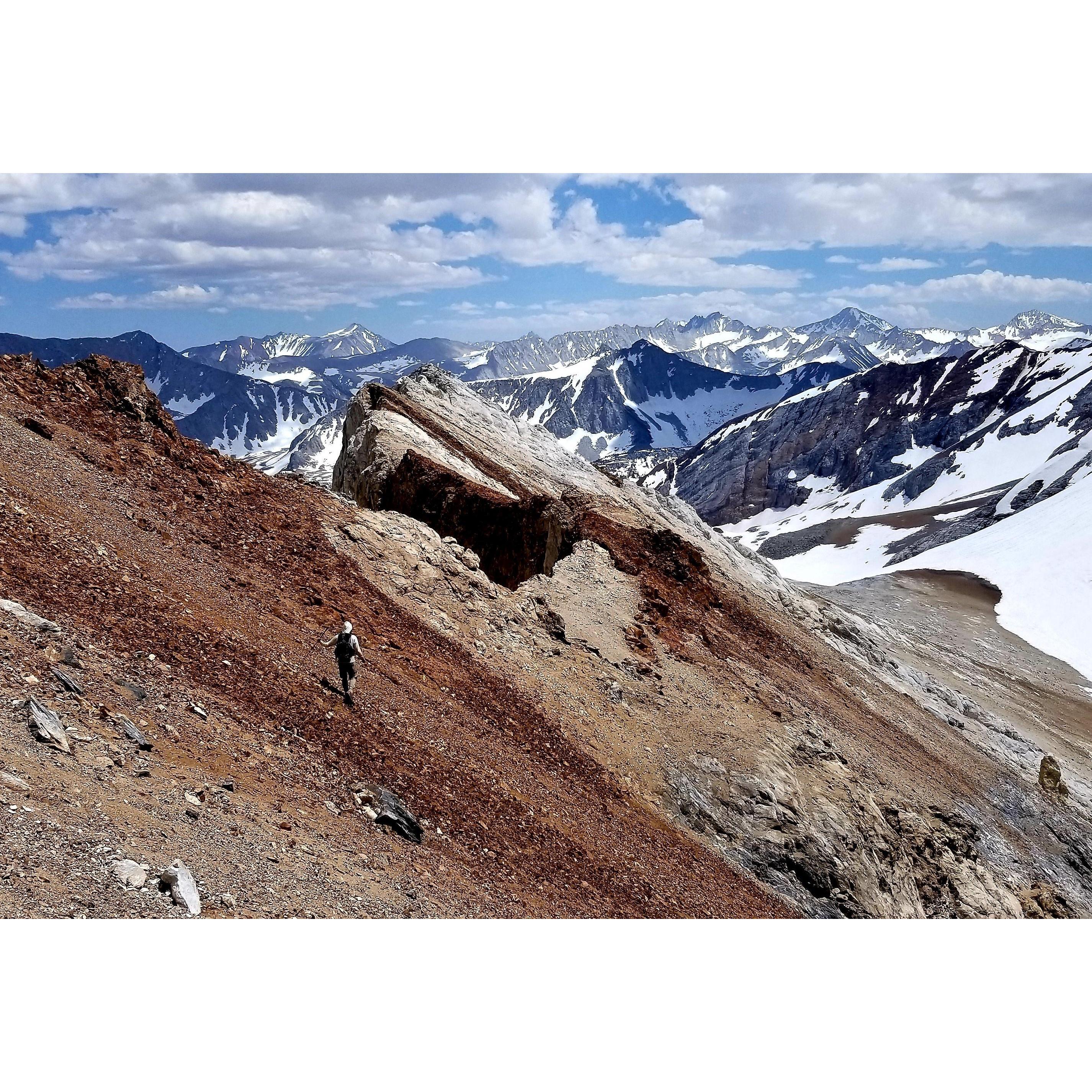 4th of July mountaineering in the Eastern Sierra