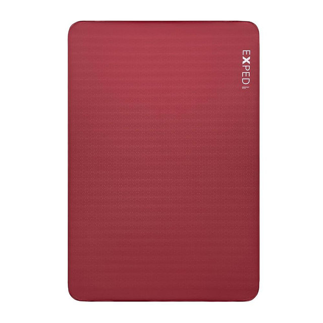 Exped MegaMat Max Duo Long Wide Plus - Self Inflating Plush Sleeping Mat, 6” Foam Pad, Pump Included