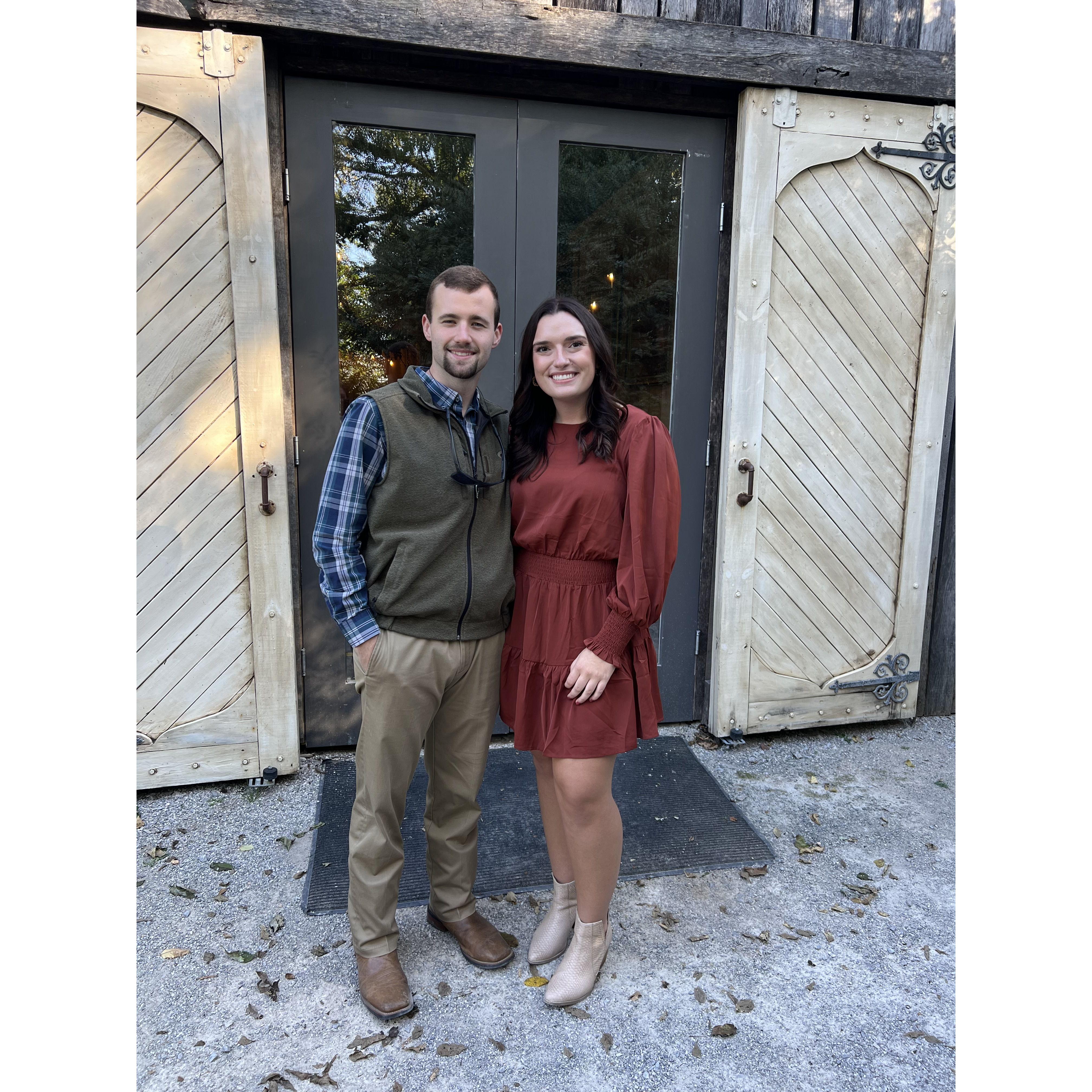 First time we said "I love you" was shortly after this picture