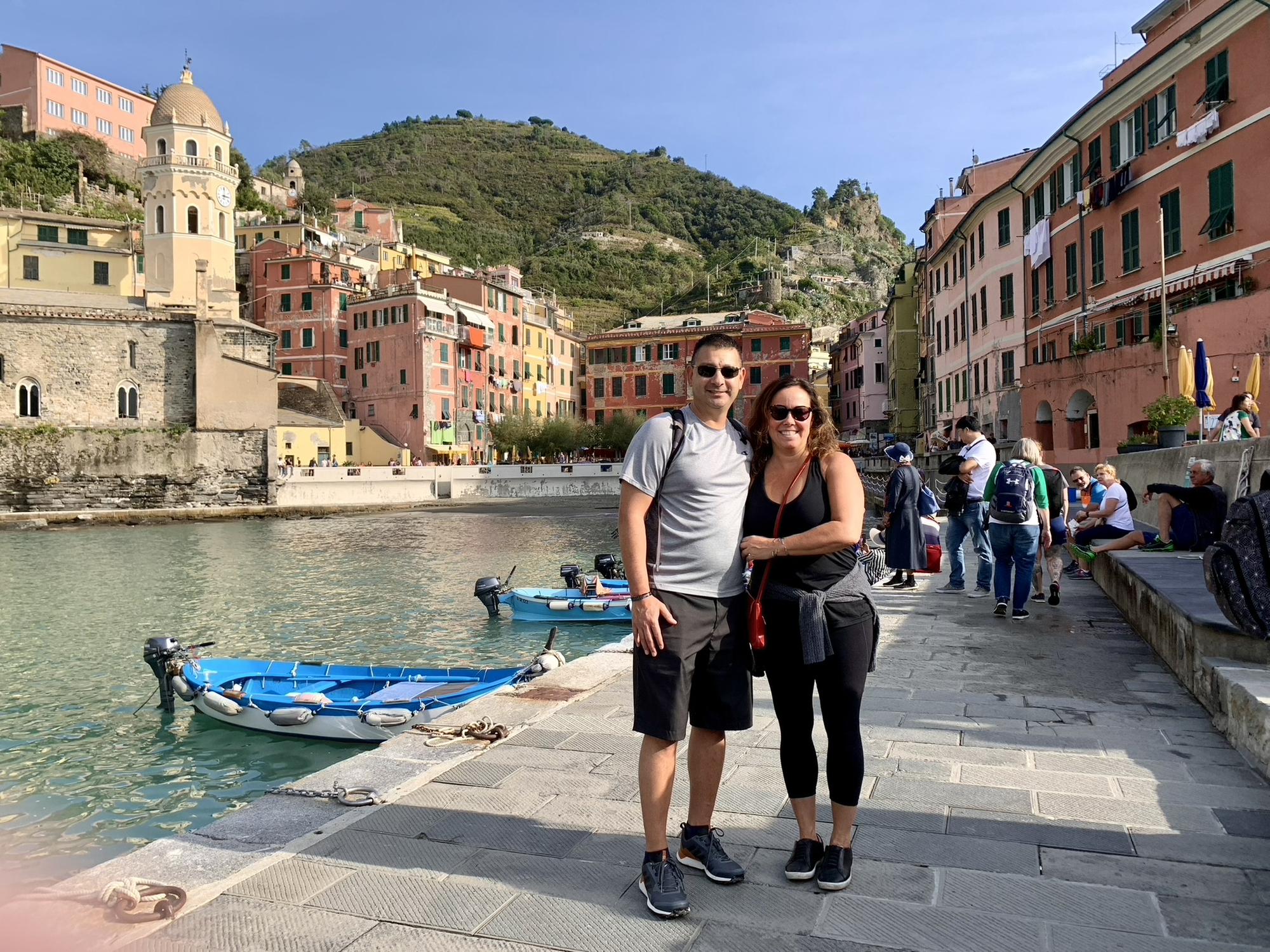 Exploring Cinque Terre.