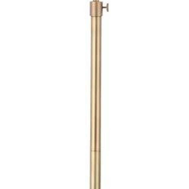 SAFAVIEH Lighting Collection Nadia Traditional Farmhouse Swivel Swing Arm Gold 64-inch Adjustable Height Living Room Bedroom Home Office Standing Floor Lamp (LED Bulb Included)