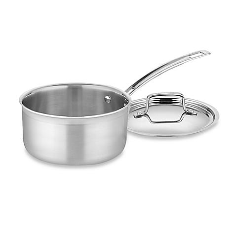 Cuisinart® MultiClad Pro Triple-Ply Stainless 2-Quart Saucepan with Lid