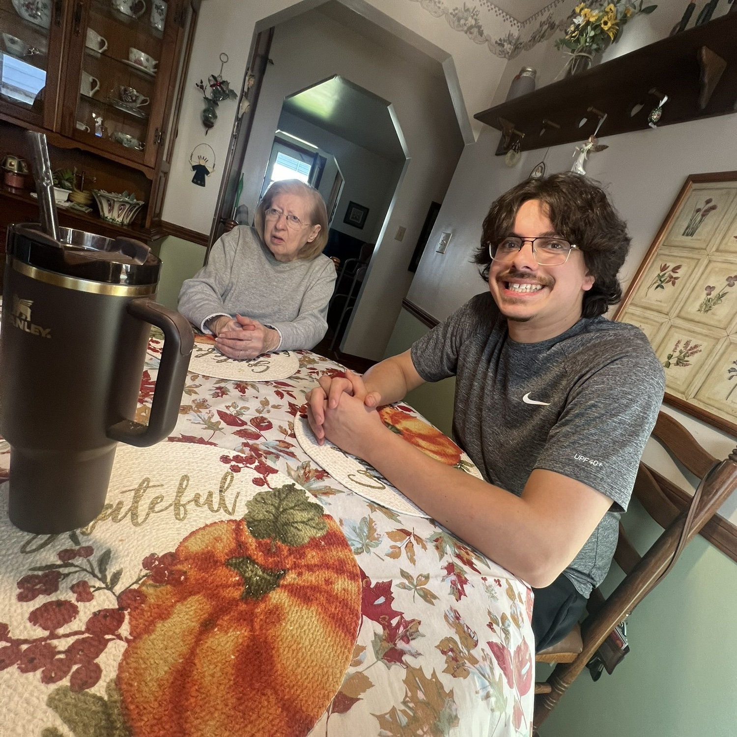 Great grandma and Andrew
