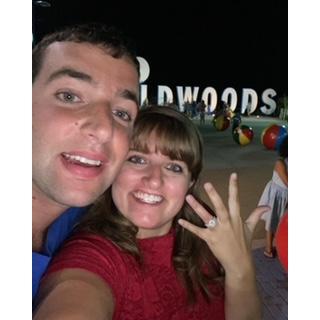 On August 8, 2021 Kelly said yes to marrying Austin in Wildwood Crest NJ the first place we ever vacationed together.