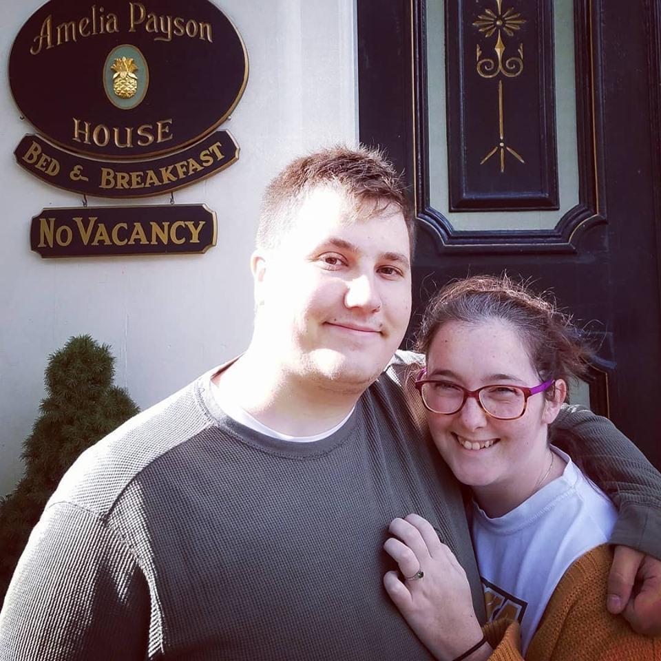 When we got engaged!