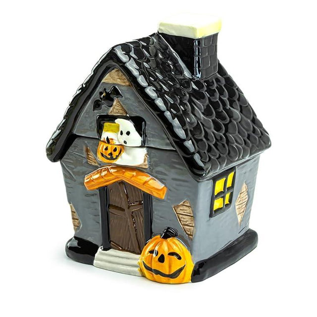 Potter's Studio Halloween Haunted House Cookie Jar