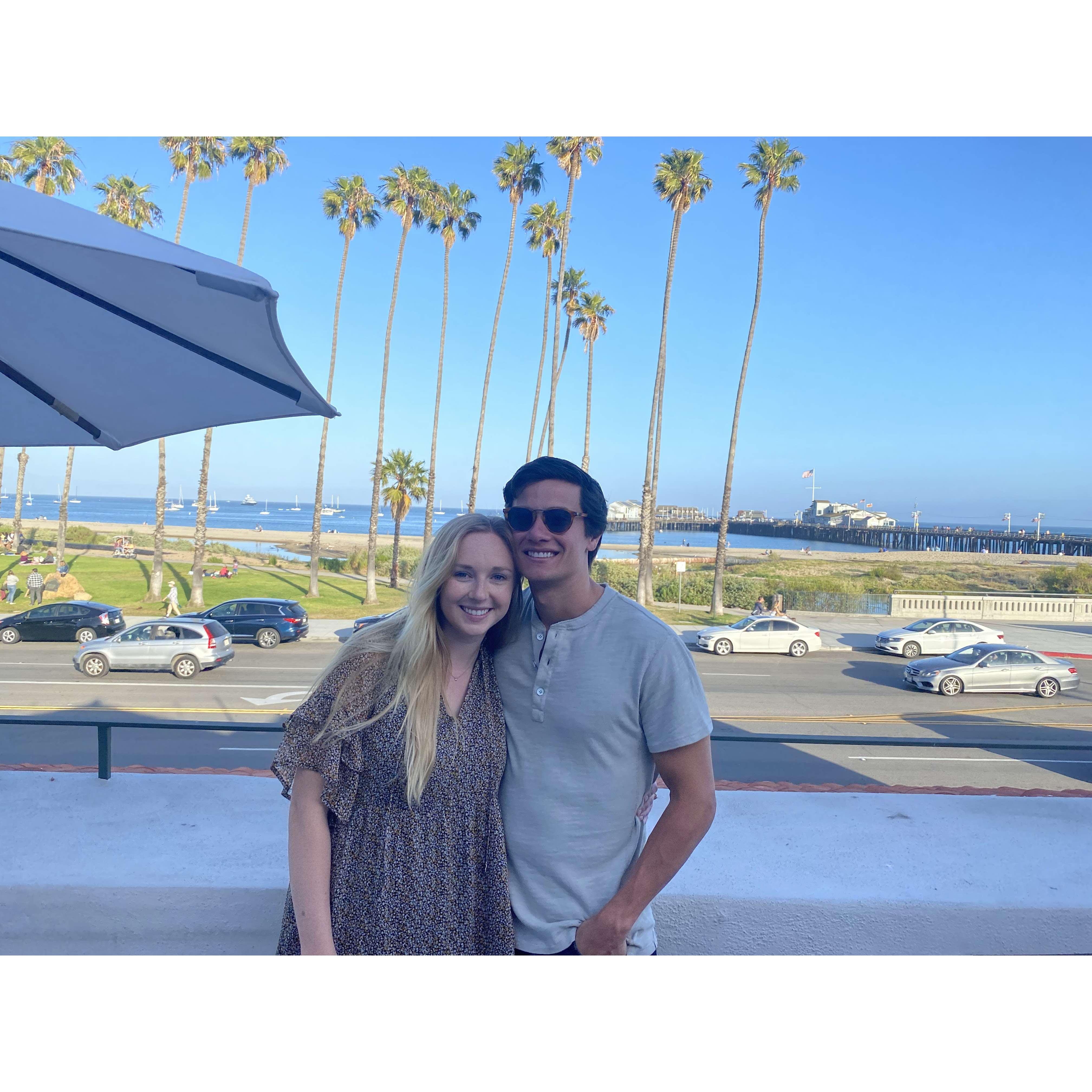 Celebrating our birthdays in Santa Barbara - May 2020