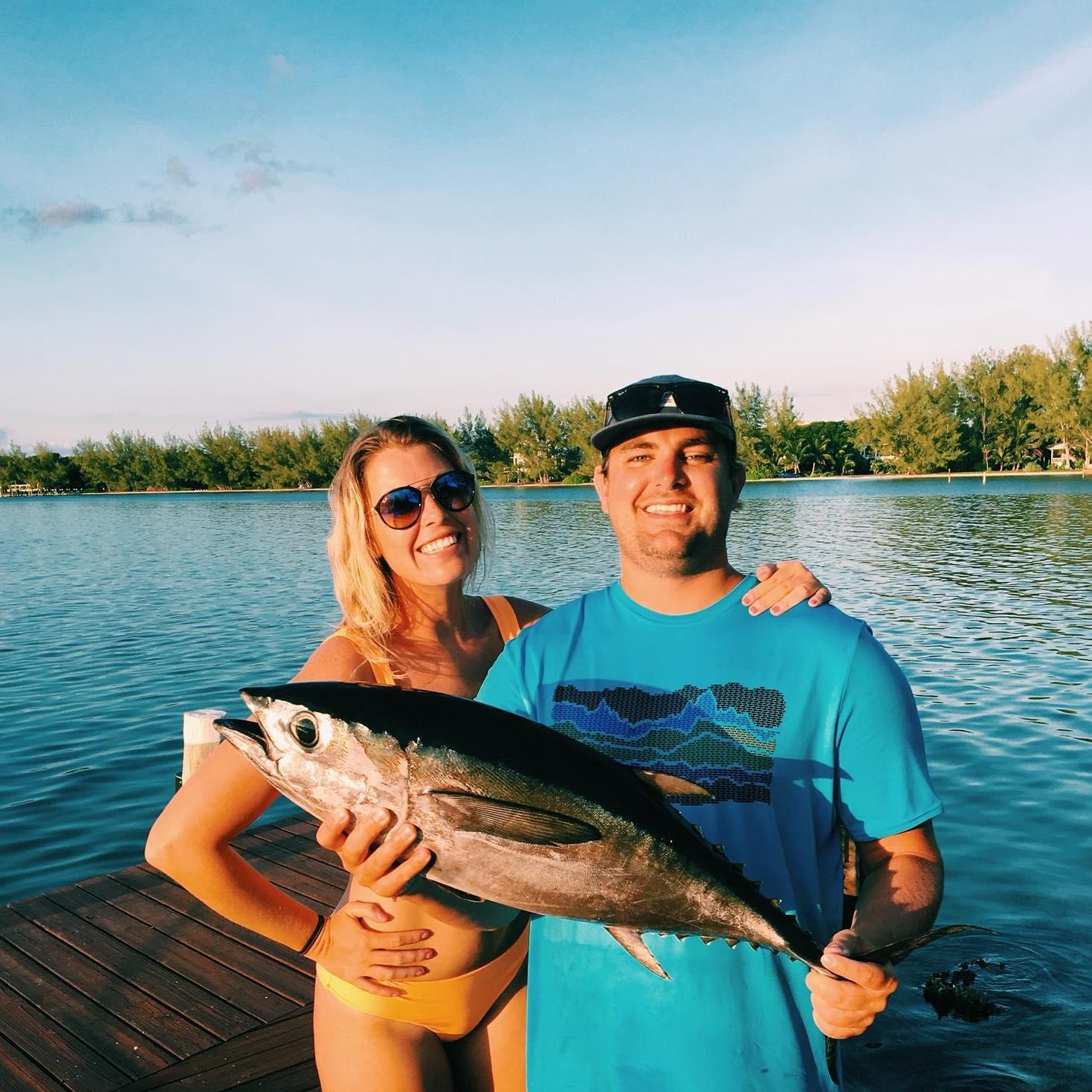 Hunters first trip to the Bahamas!