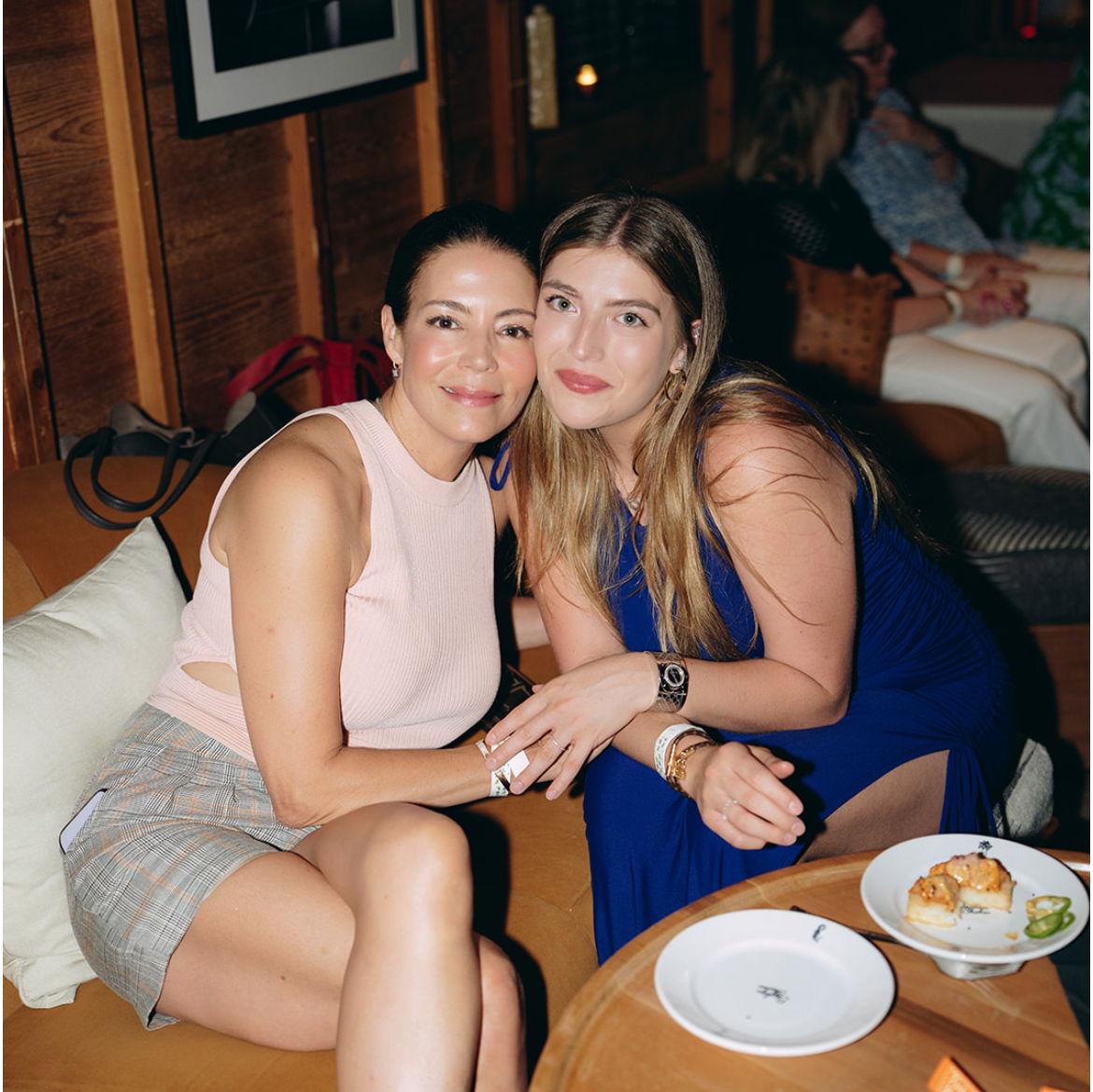 Danielle and Julia at Matthew and Nicole's engagement party