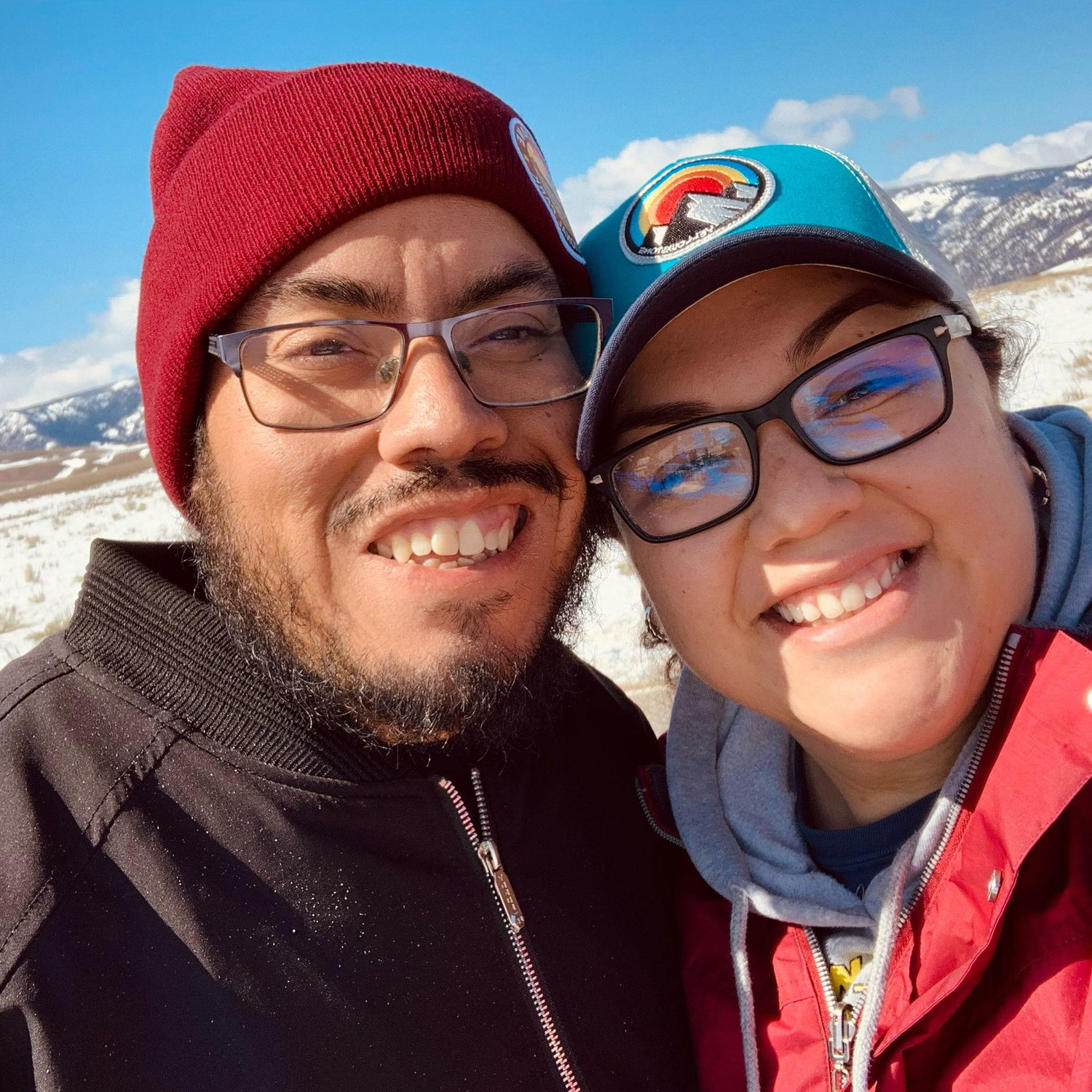 Mari's first time in Montana! We were visiting my sister at the time!