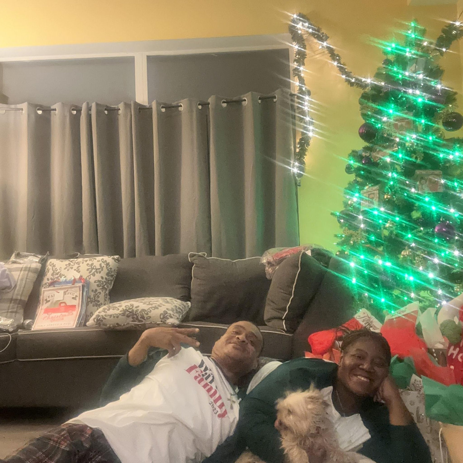 First Christmas together as a couple!
