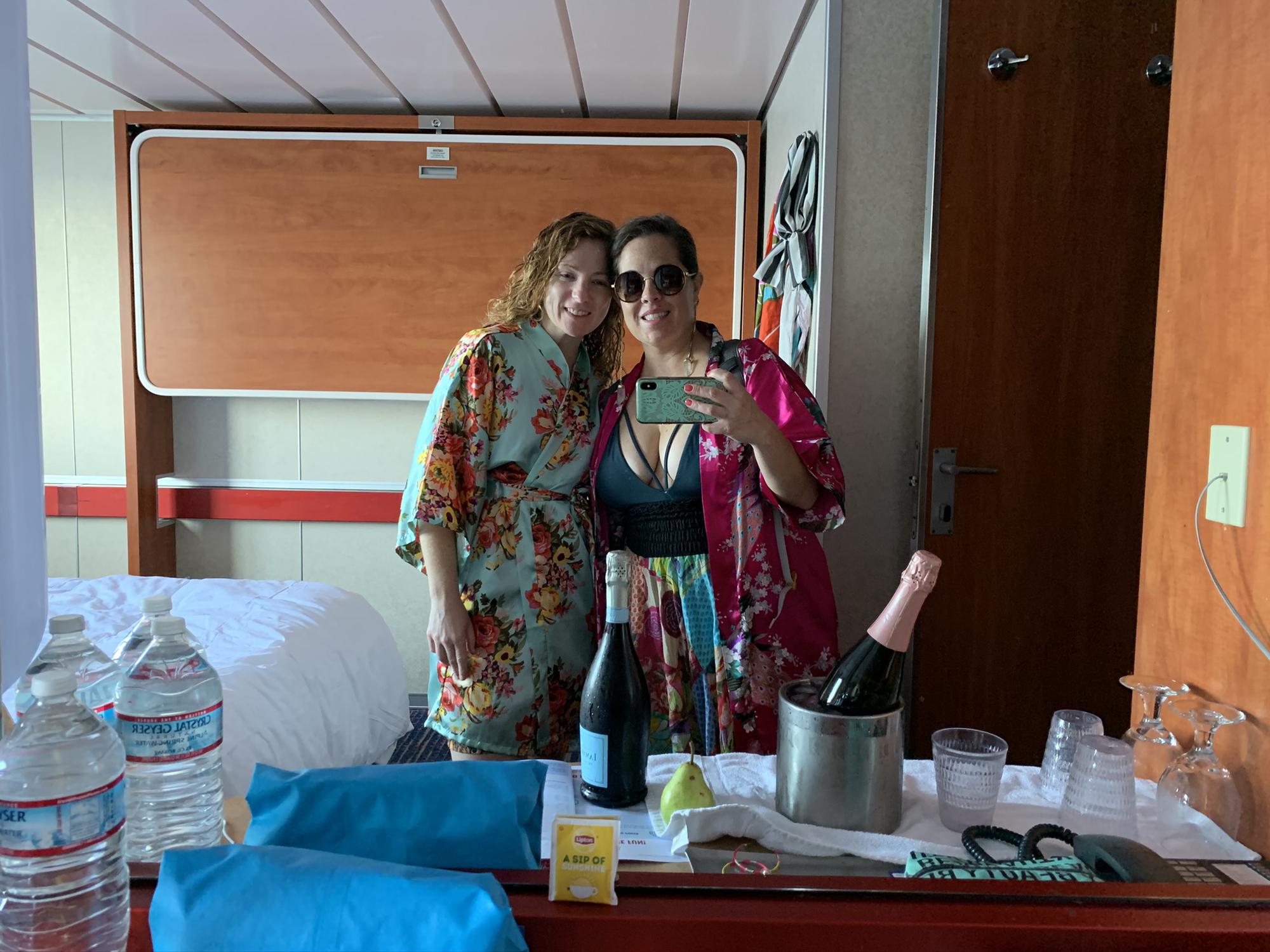 Robe Sunday on our Mexico cruise, 2019