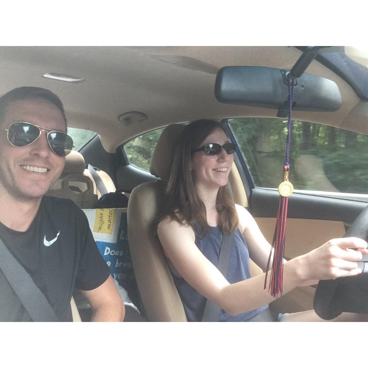 Moving to Atlanta during Labor Day weekend 2019! Car a/c was broken and it was 90+ degrees during most of the drive...