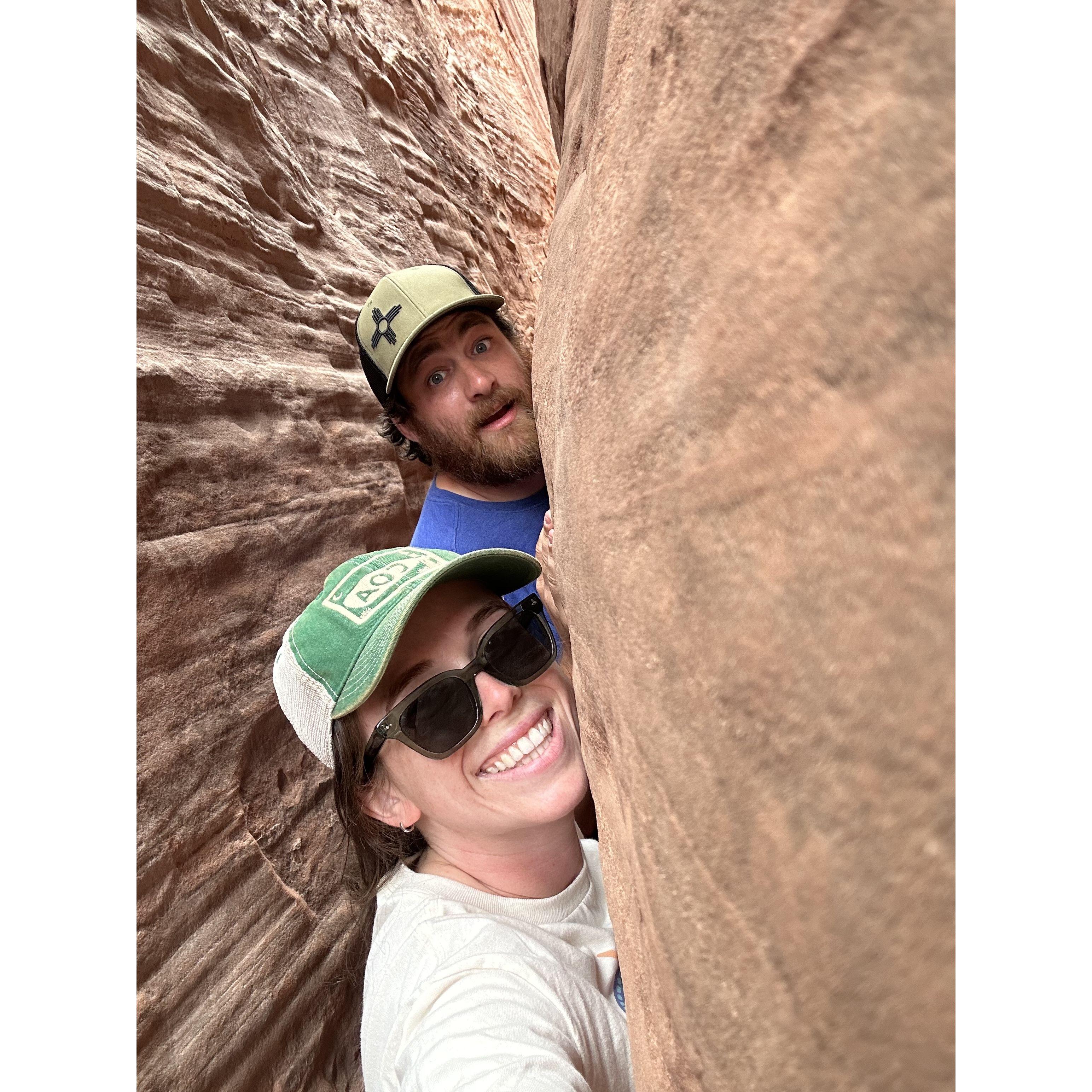 Squeezing through arches