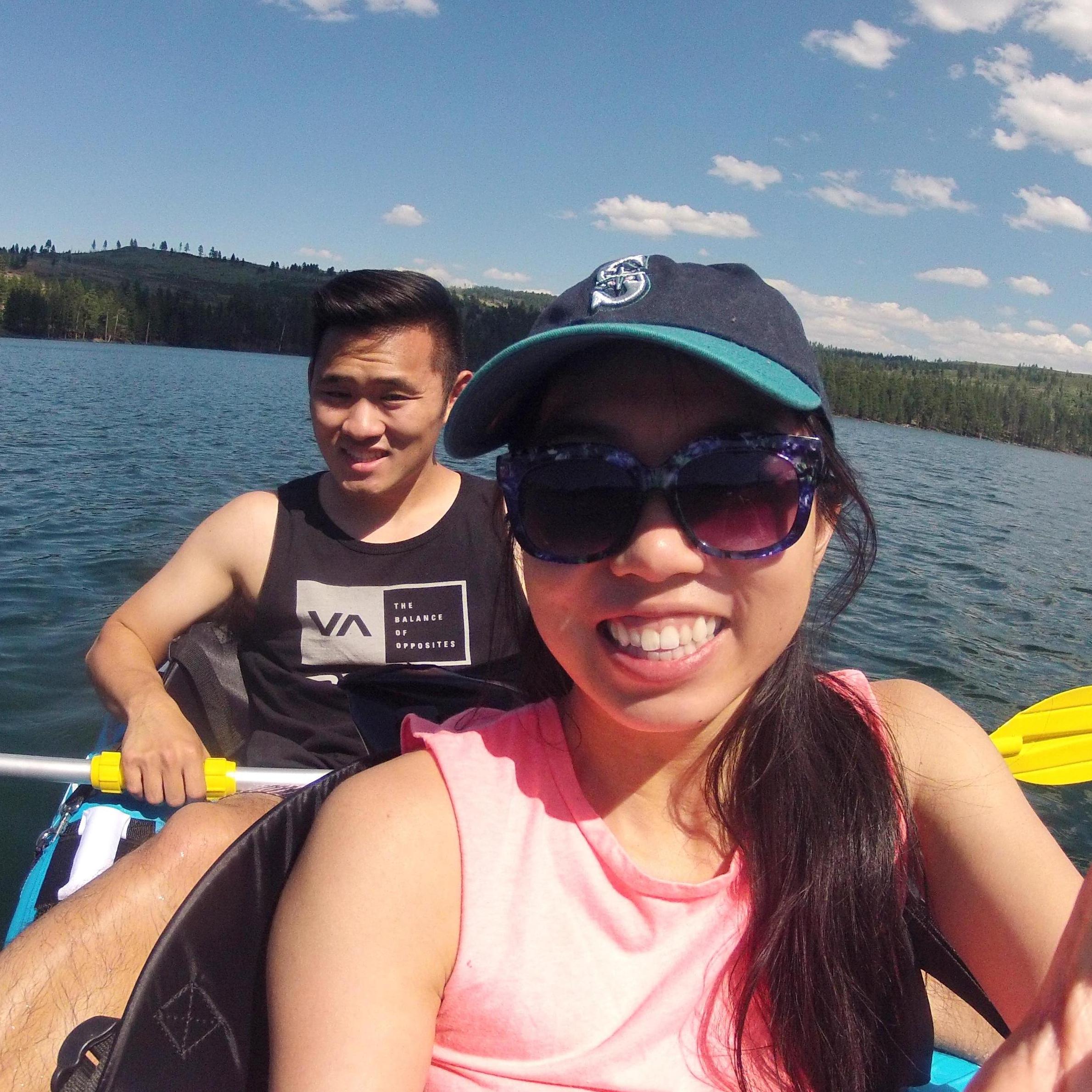 07/2016 - Inflatable kayaking at our favorite lake!
Blue Lake, Madeleine, CA