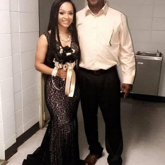 Lexi and her dad.