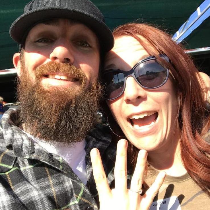 Celebrating the weekend we got engaged!