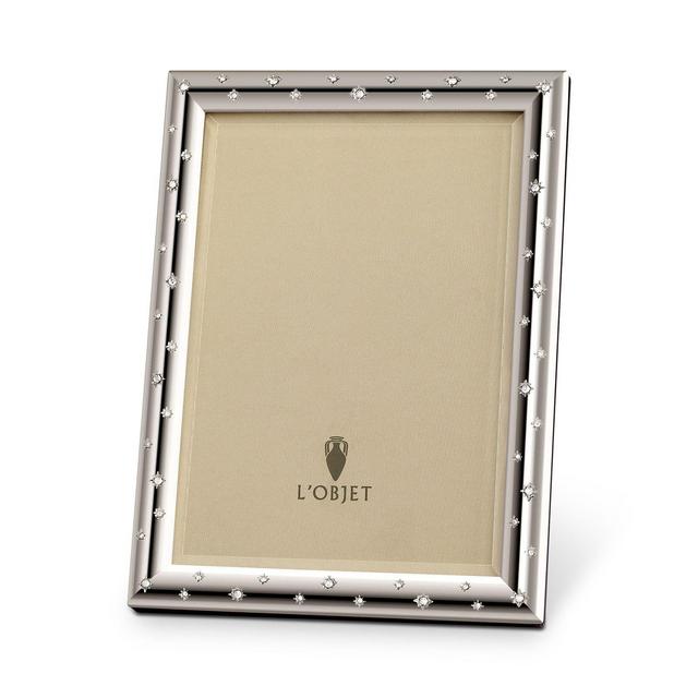 L'Objet Stars Frame in Platinum, 4" x 6"
