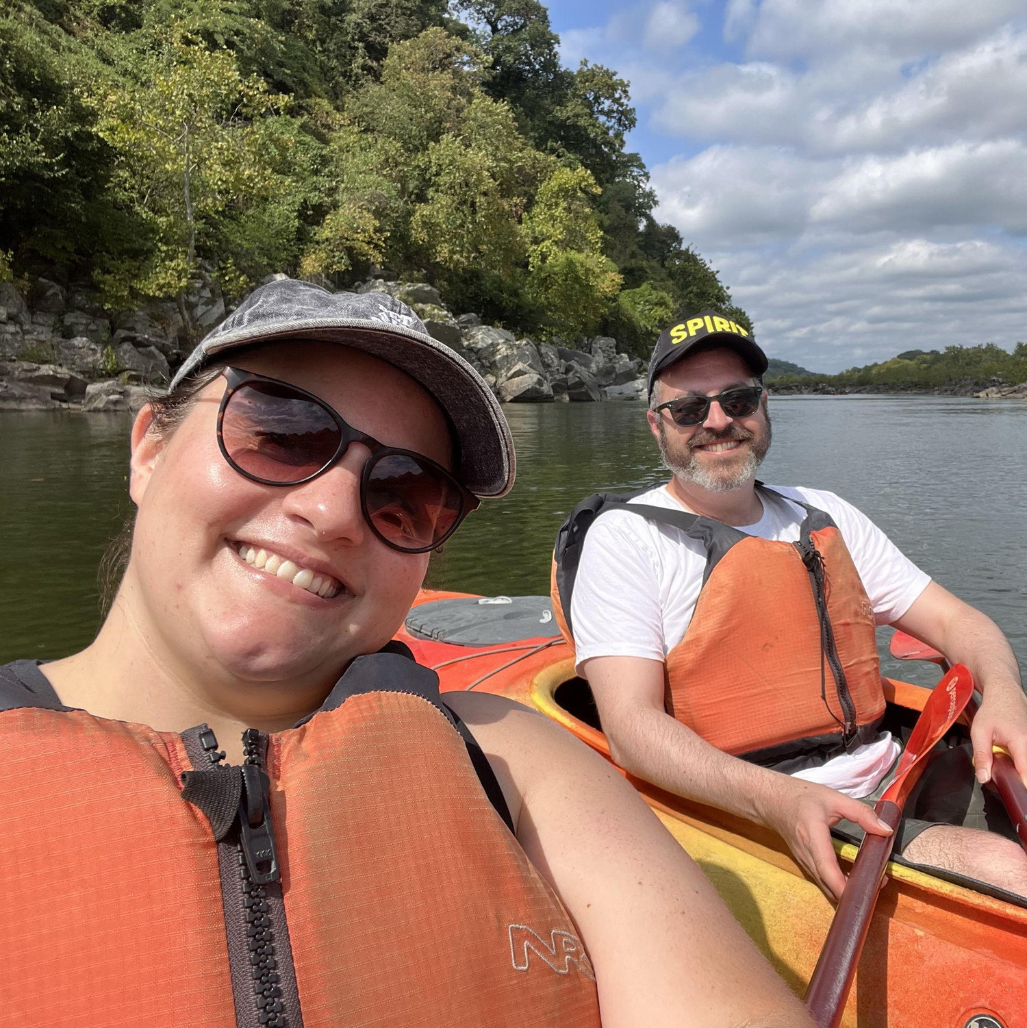 Kayaking on the Potomac in DC