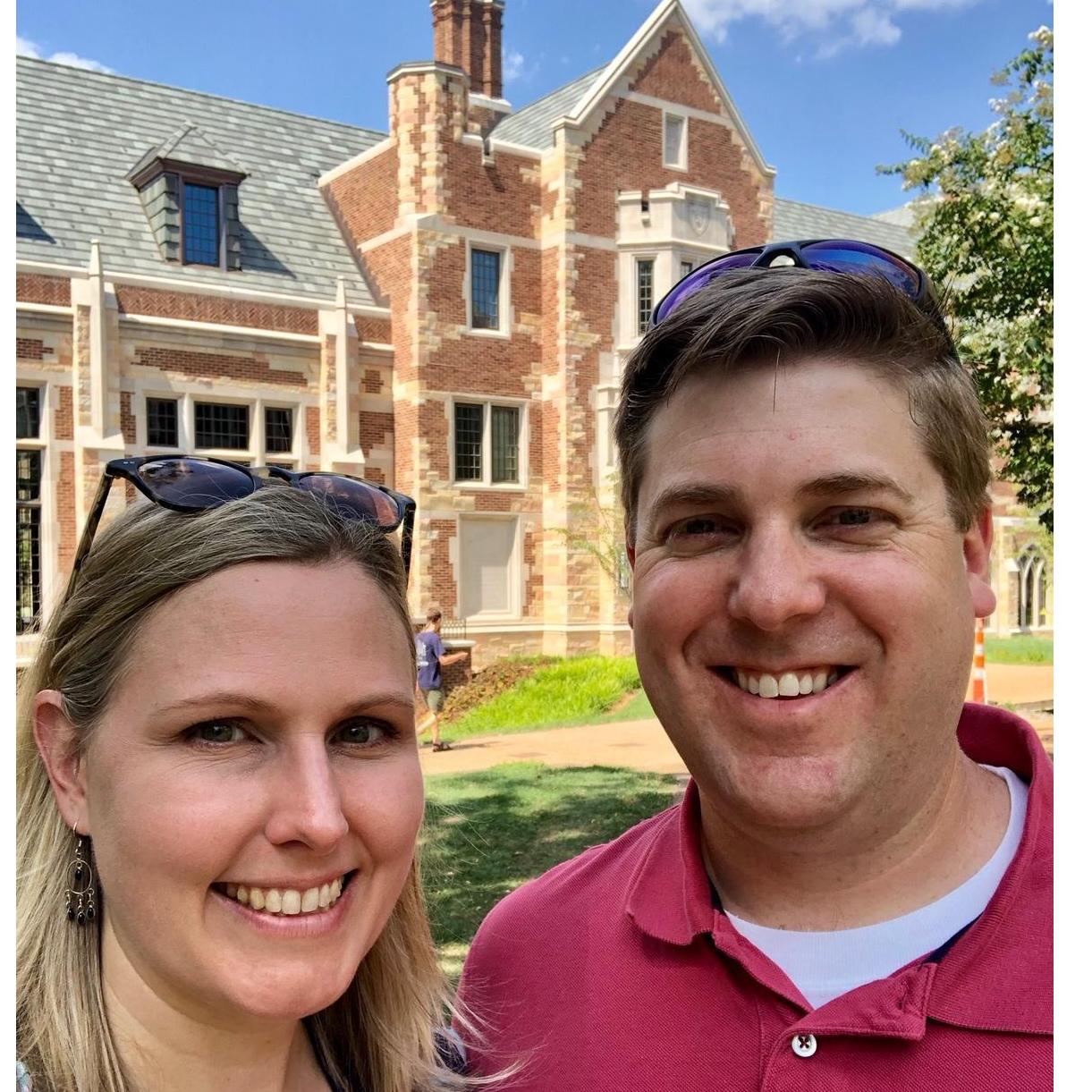 Where it all began...kinda. The rebuilt dorm where Erin & Tyler met in 1998 at Vanderbilt.