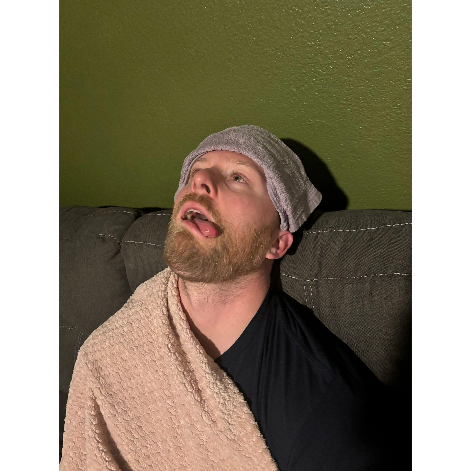 Ryan got sick with a fever. He apparently felt like dying.