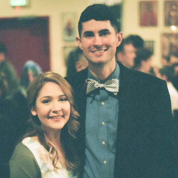 Matthew's first Pascha (Easter) service as an Orthodox Christian!