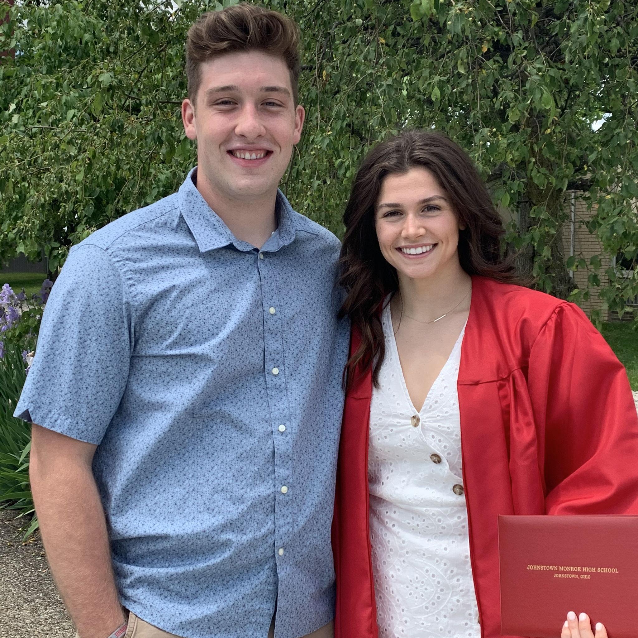 Claire's high school graduation 2020