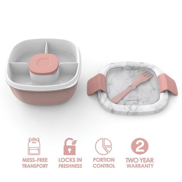 bentgo® 54 oz. Salad Container in Blush Marble