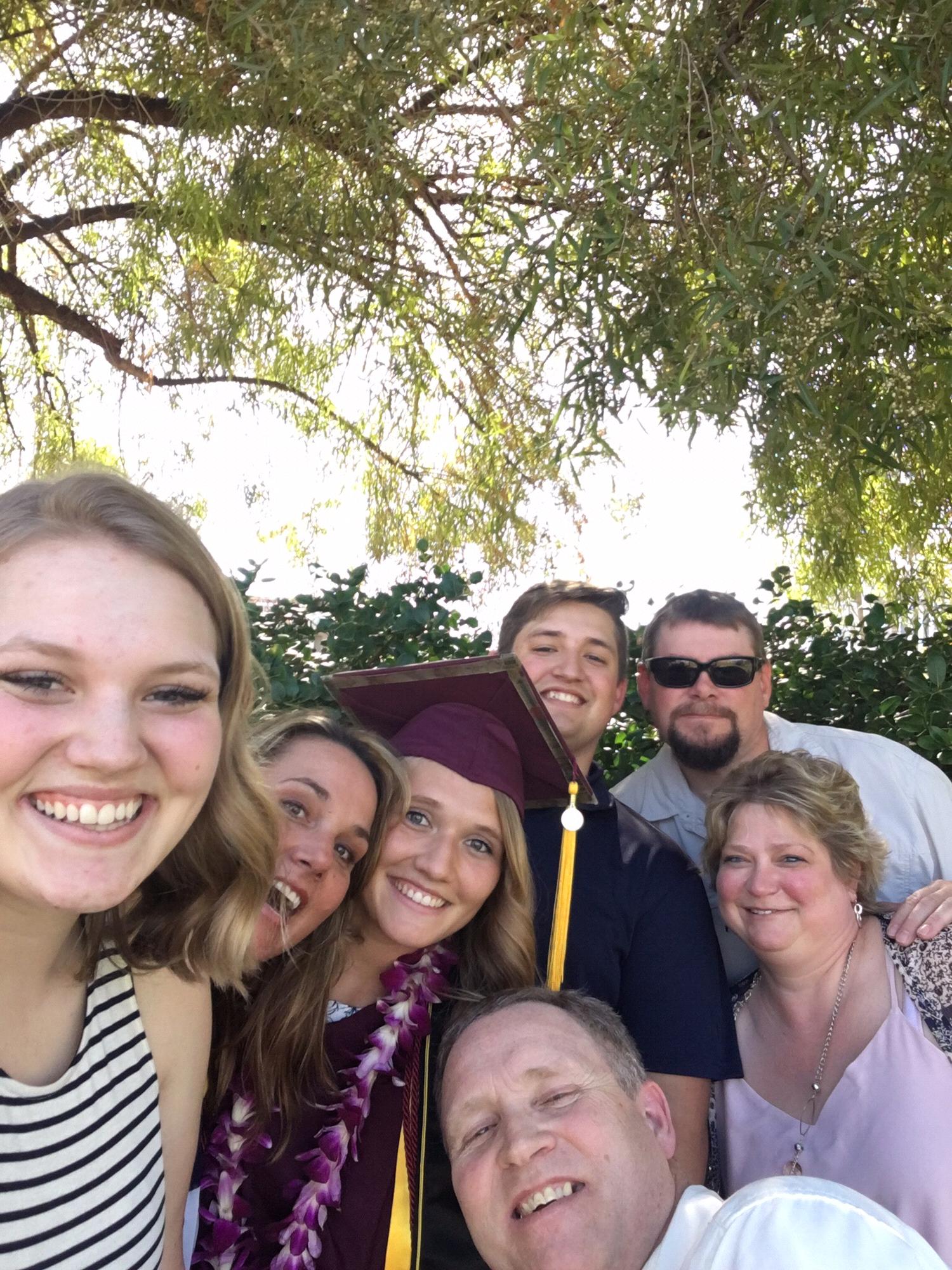 Celebrating Alyssa's Graduation