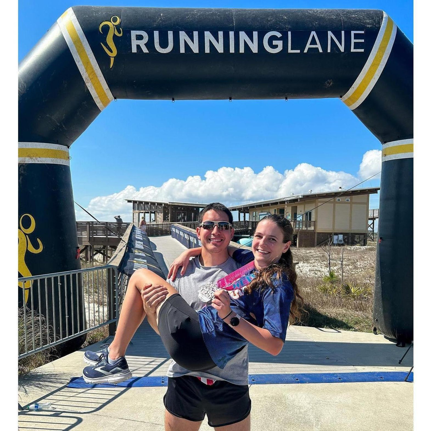 Bailey's #1 fan and biggest supporter although Alexis did think she was a little crazy for signing up for the marathon. Feb 2023