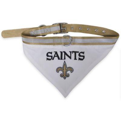 NFL New Orleans Saints Small Pet Collar Bandana