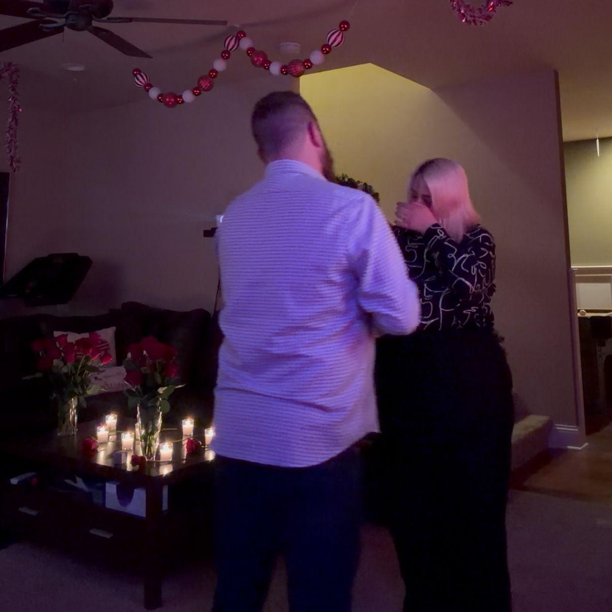 We got engaged (Karinza ugly cried - part 1).