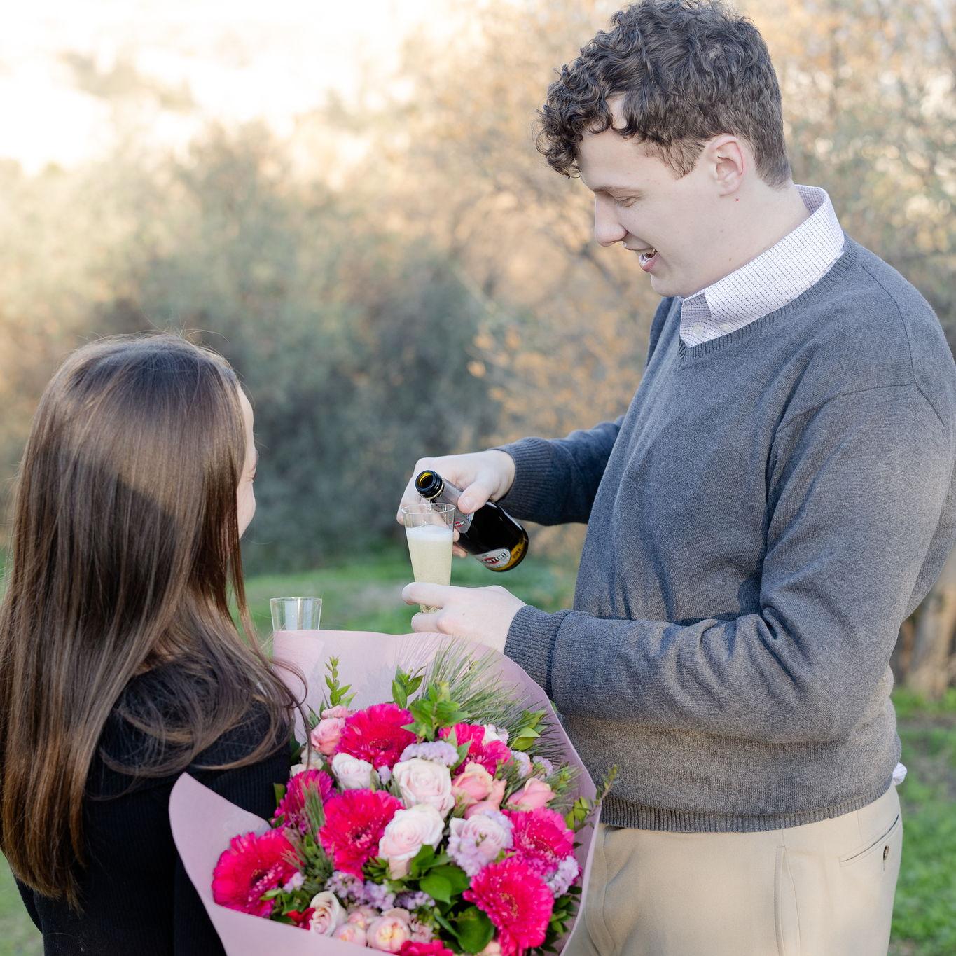 Photos from our engagement in Greece!