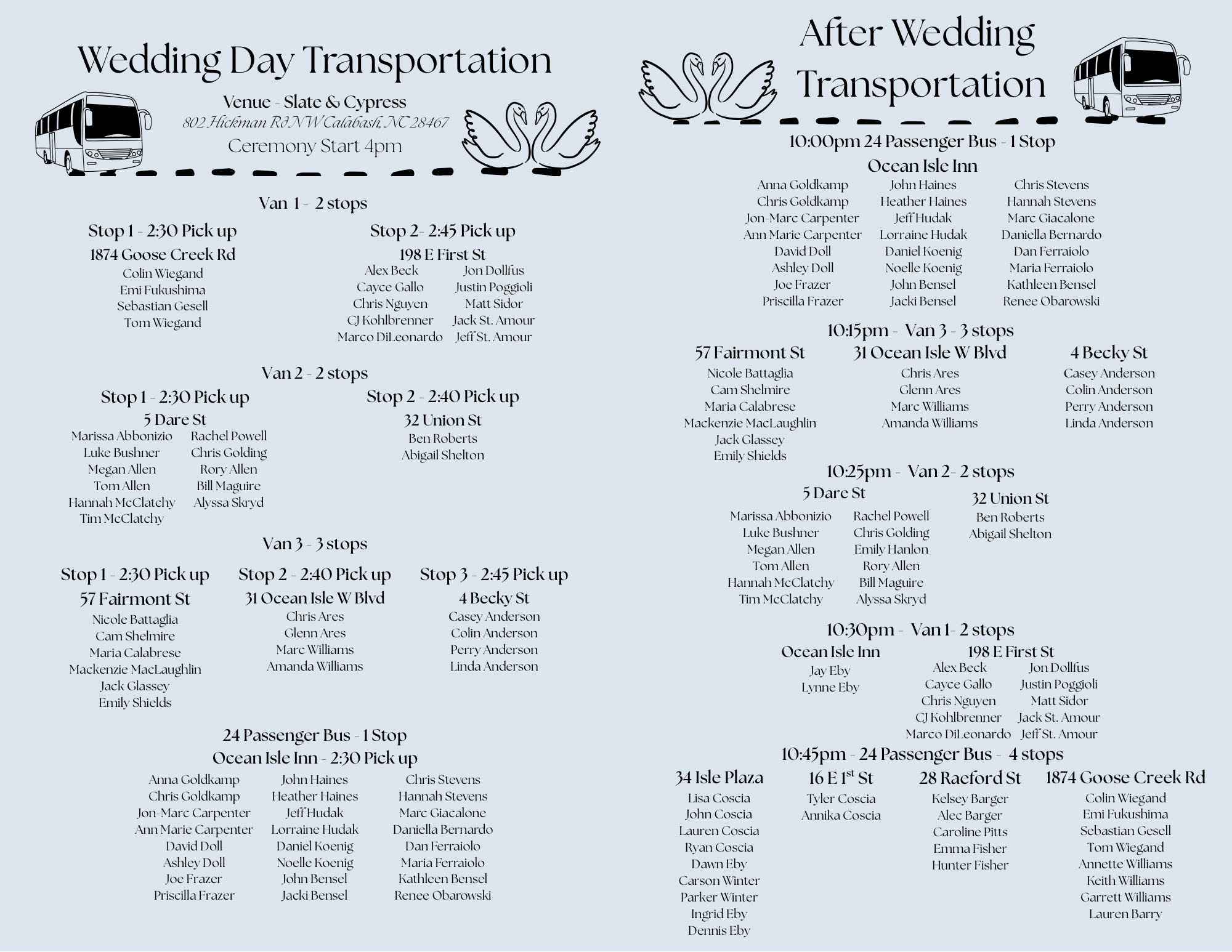 The Wedding Website of Annika Leigh Williams and Tyler John Coscia