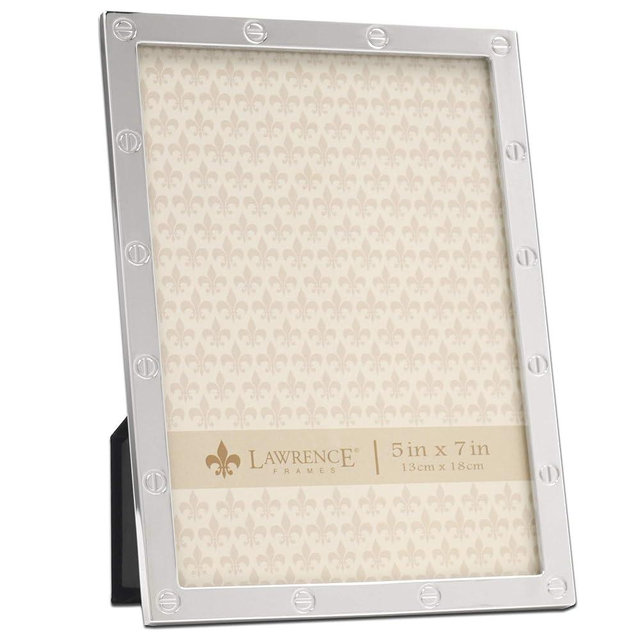 Lawrence Frames Lawrence Home Picture Frame, 5x7, Silver
