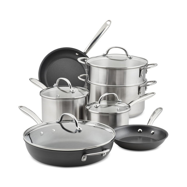 Rachael Ray Professional 11-Pc. Induction Cookware Set