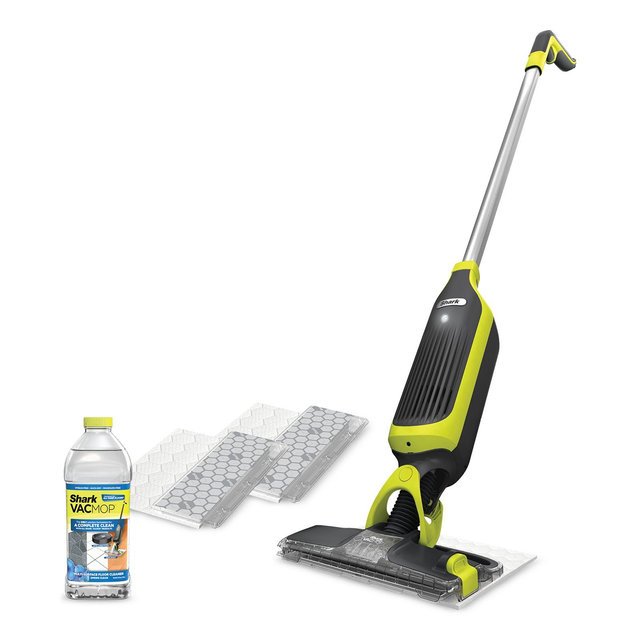 Shark VACMOP™ Cordless Hard Floor Vacuum Mop with Disposable VACMOP™ Pad, VM180