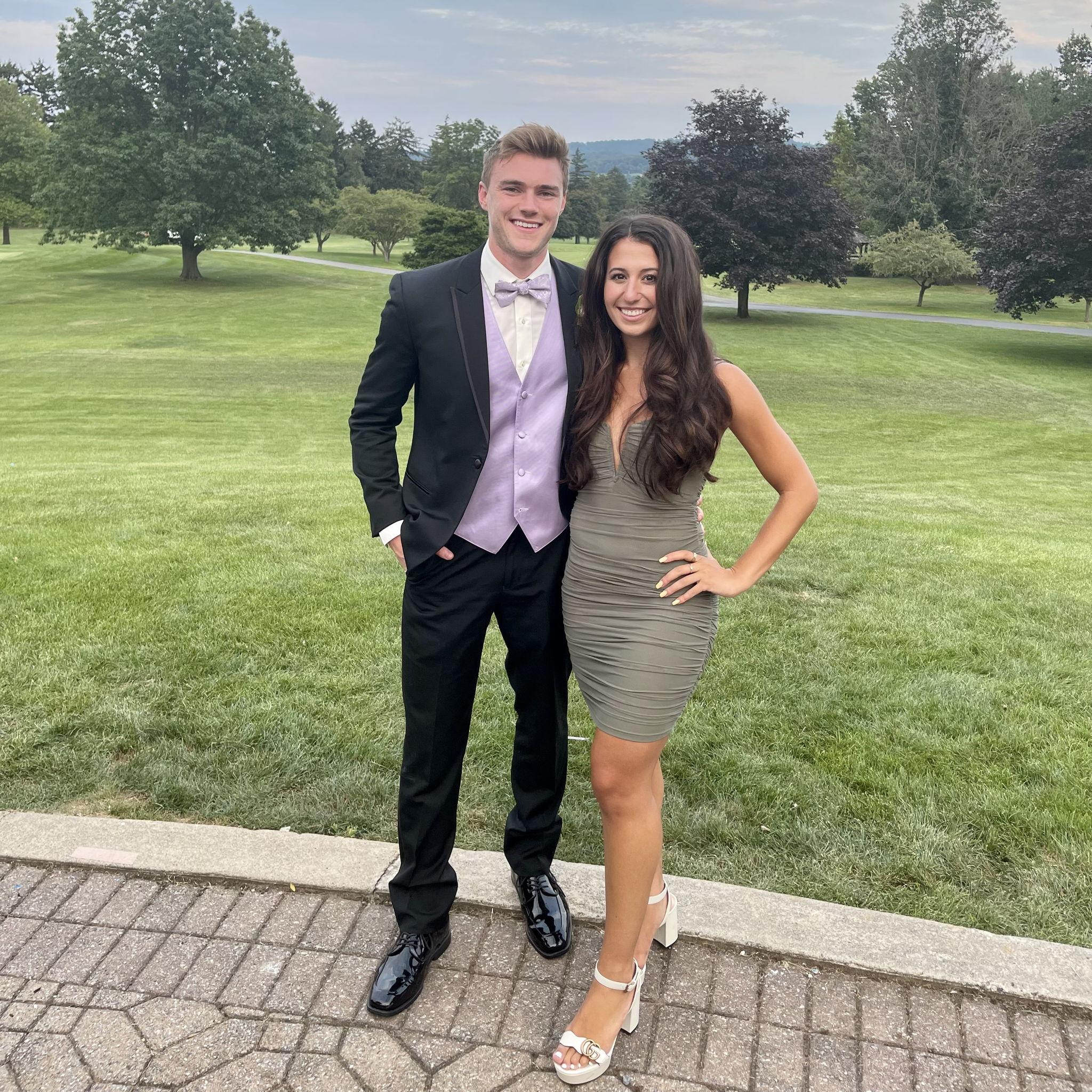 Our first date, Adam and Devon Whites wedding July 2021