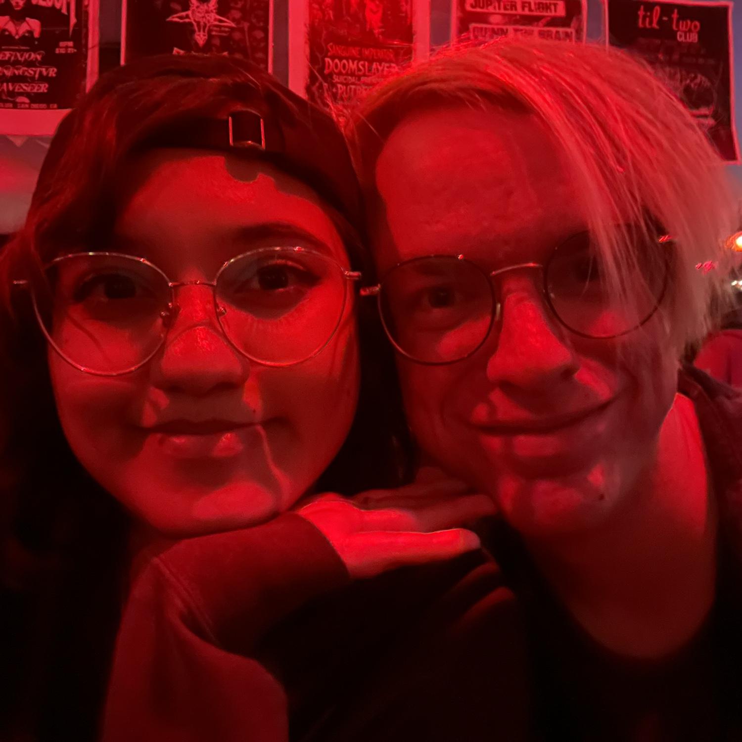 First concert together (it was Johnny Manchild)